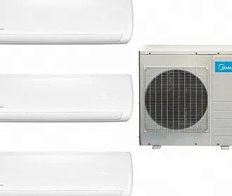 Сплит-система Midea M40E-28HFN1-Q/MSMBBU-12HRFN1-Q(BW), MSMBBU-09HRFN1-Q(BW)